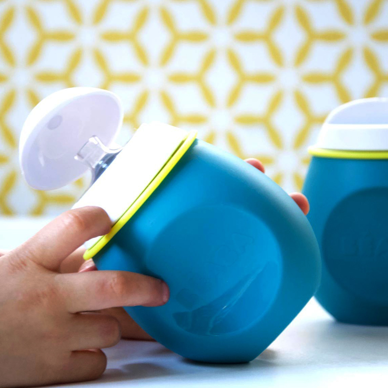Beaba BabySqueez 2 in 1 Roz, Dispozitiv Hranire - imagine 2