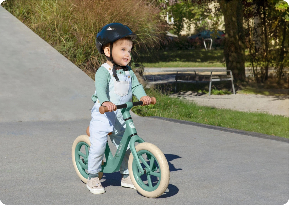 Nukido Bicicletă fără pedale Light Flee Verde - imagine 7