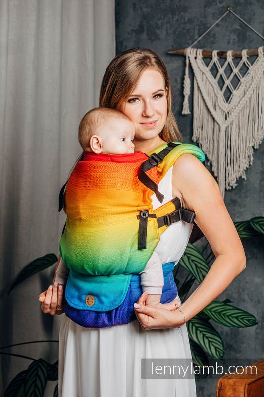 Marsupiu LennyUpGrade Rainbow Baby Ergonomic - imagine 6