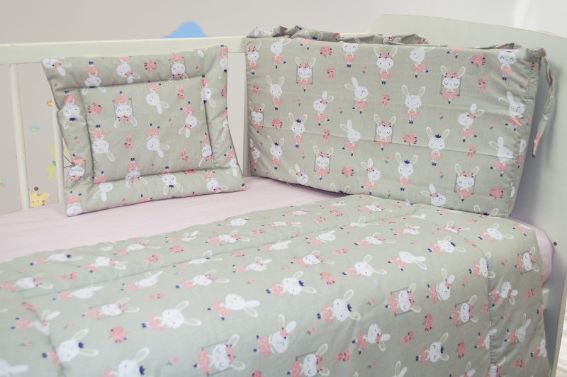 Lenjerie Patut Dancing Bunny 4 Piese Mykids