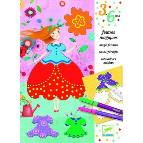 Djeco Atelier Rochii - Desen Creativ 3-6 Ani