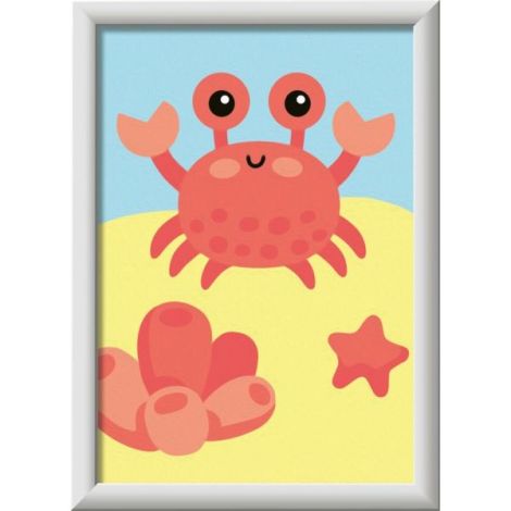 Ravensburger CreArt Kit Pictura Crab Prietenos - imagine 3