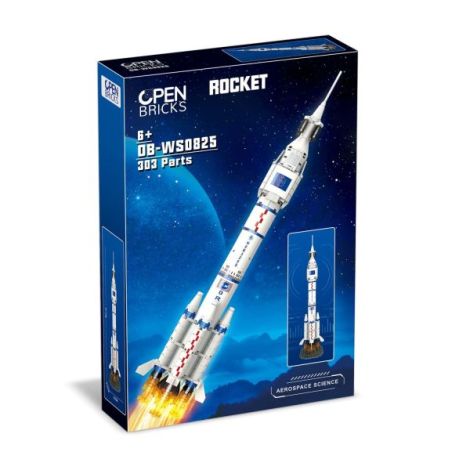Open Brick Racheta Constructie 303 Piese