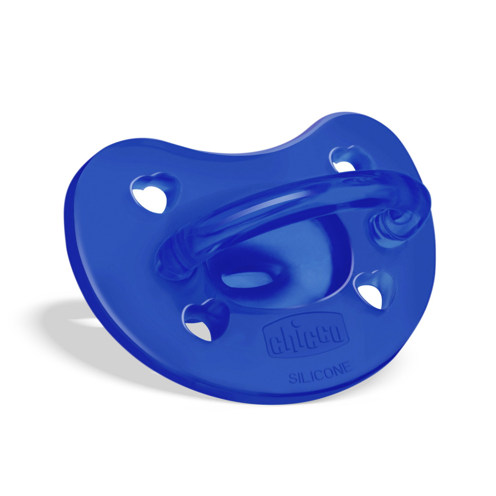Suzeta Chicco PhysioSoft Silicon 16-36 luni Bleu