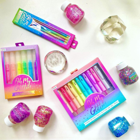 Ooly Oh My Glitter! 12 Pixuri Gel Sclipici - imagine 5