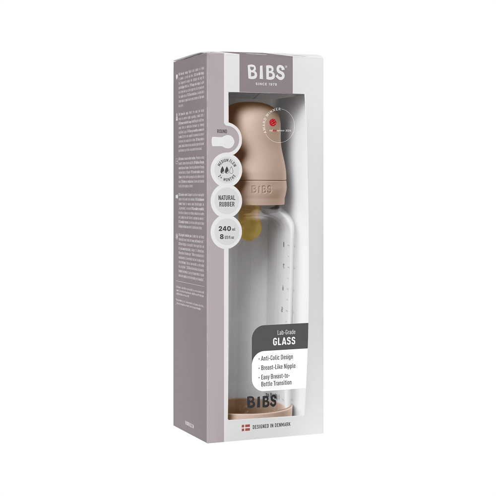 Bibs Set Biberon Anticolici Sticlă 240ml - imagine 3