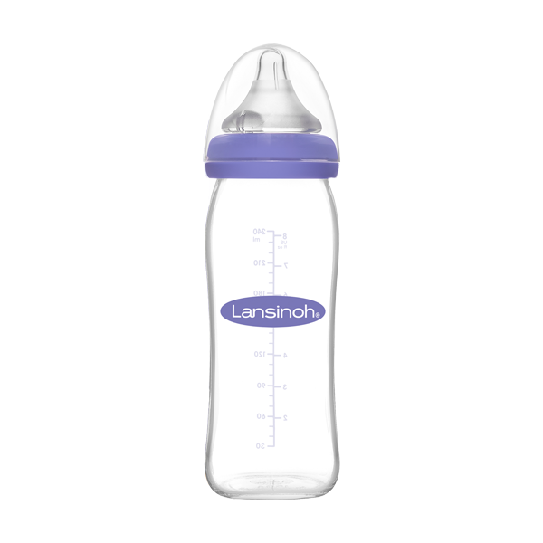 Biberon de sticla Lansinoh 240 ml, Anti-Colica
