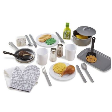 Set Accesorii Bucătărie Melissa & Doug - 22 piese - imagine 4