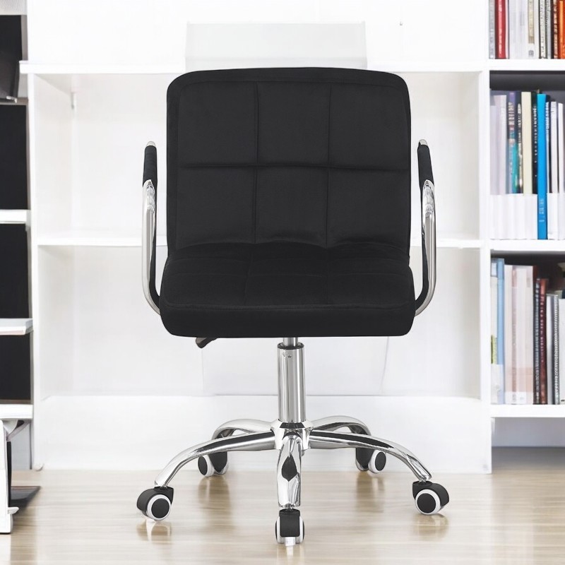 Scaun Birou Procart Reglabil, Design Velur - imagine 2