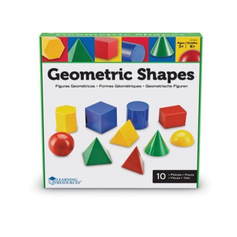 Learning Resources Forme Geometrice 10 Piese - imagine 2