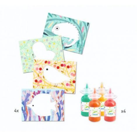 Djeco Bebe Apasă și Pictează - Set Creativ +18 Luni - imagine 3