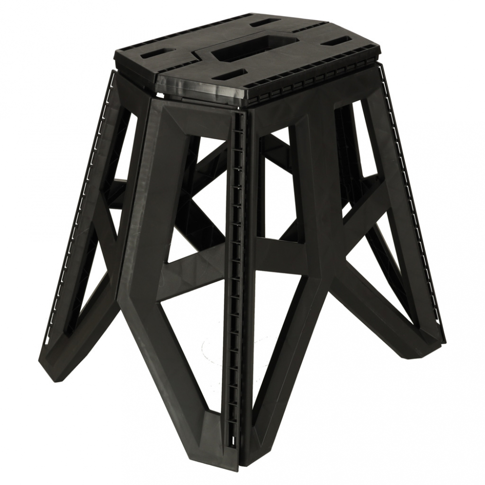 Scaun camping Ikonka Black 40cm portabil - imagine 7