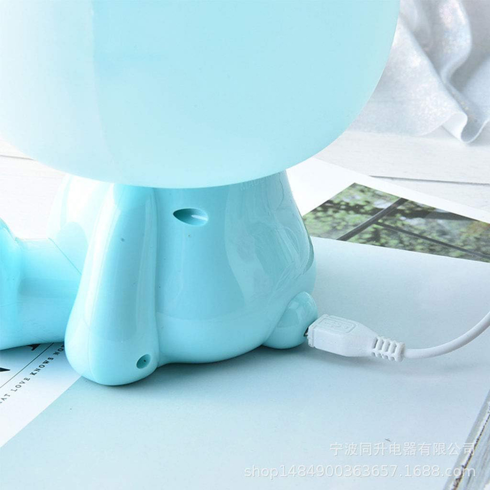 Lampa Veghe Iepuras Albastru Nicekids | Somn Linistit - imagine 2