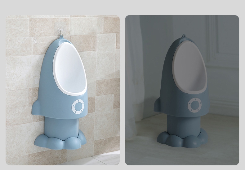 Pisoar Little Mom Rocket Gray, Înălțime Reglabila - imagine 4