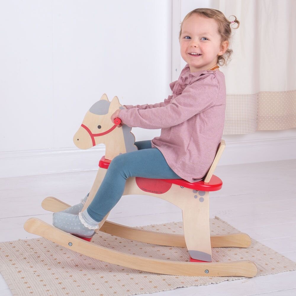 Balansoar Primul meu calut Bigjigs Toys - imagine 4
