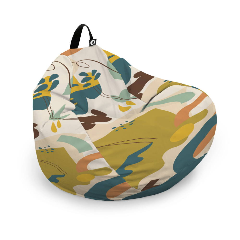 Husa Puf Bean Bag Para Abstract Jungle | Updeco - imagine 6