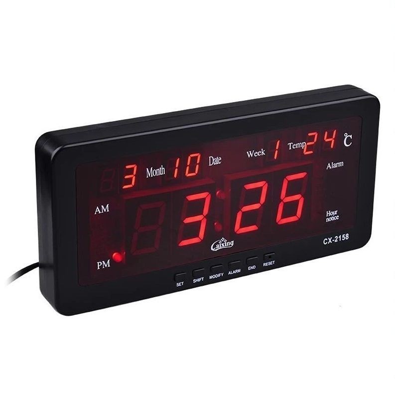 Ceas Digital LED Caixing - Calendar & Temperatură