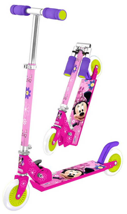 Trotineta Stamp Minnie Pliabilă, Ghidon Ajustabil