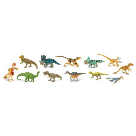 Tub Dinozauri cu Pene Safari Ltd | Set 12 Figurine - imagine 4