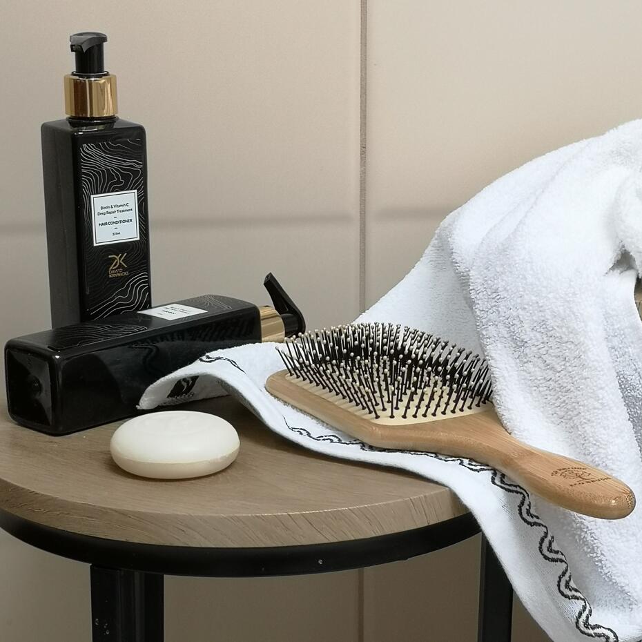 Perie Bambus Top Choice - Descurcare Delicată - imagine 4