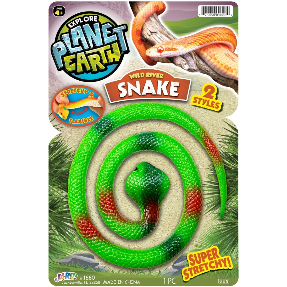 Figurina flexibila Jaru Sarpe Planet Earth