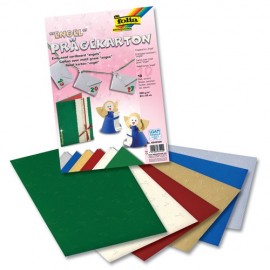 Carton Embosat Ingeri Folia Paper | Set 10 Coli - imagine 5