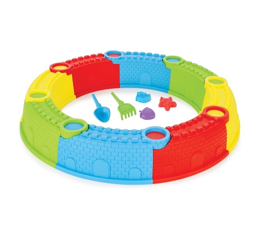 Cutie nisip modulară Pilsan Castle cu accesorii - imagine 2