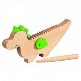 Instrument Muzical Dragon Goki din Lemn