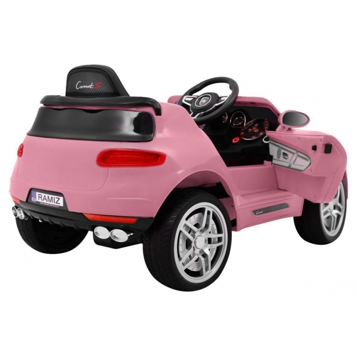 Masinuta electrica Turbo-S Roz 60W Ramiz - imagine 2