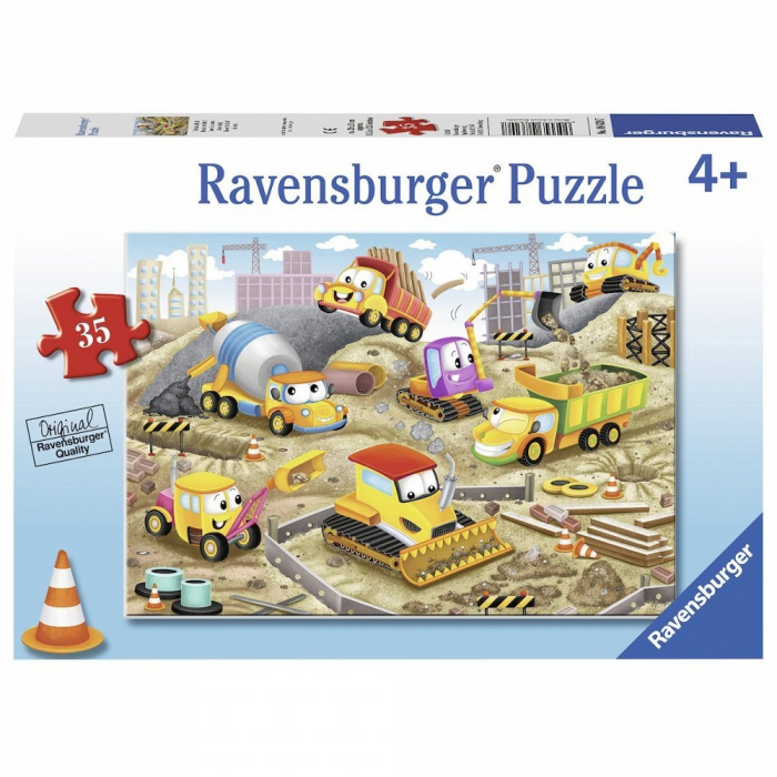 Puzzle Ravensburger Santier în Lucru, Educațional