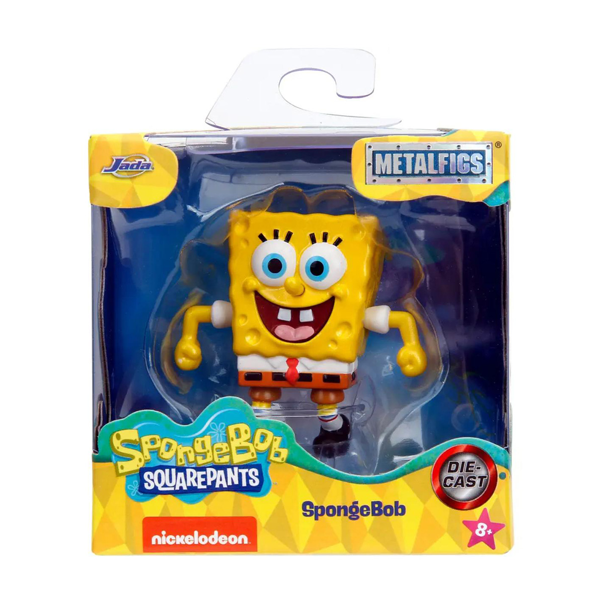 Figurina Jada SpongeBob Metal, 6.5 cm