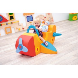 Avion din spuma Moje bambino City – Colt de joaca - imagine 2