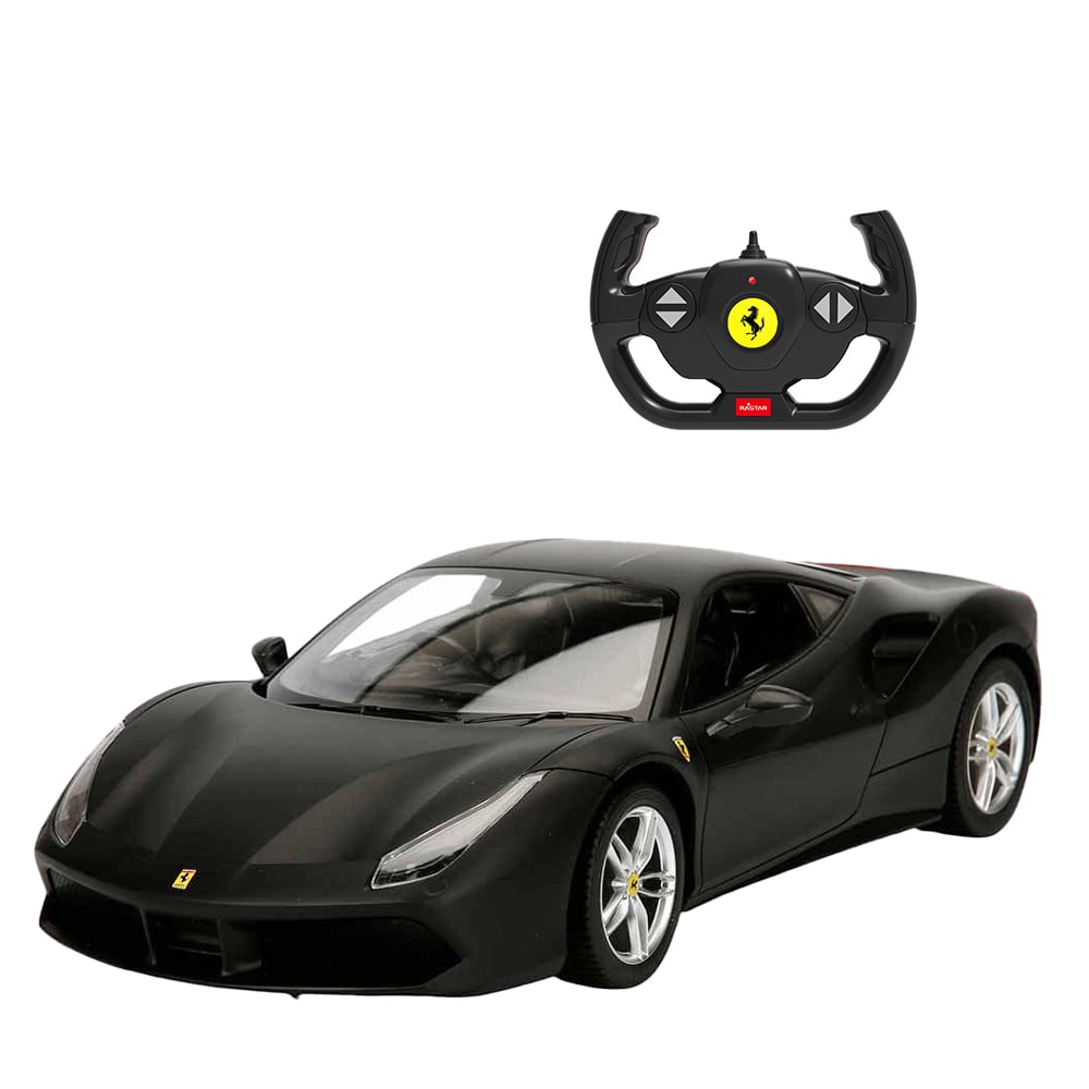Masinuta Rastar Ferrari 488 GTB 1:14 RC, Negru