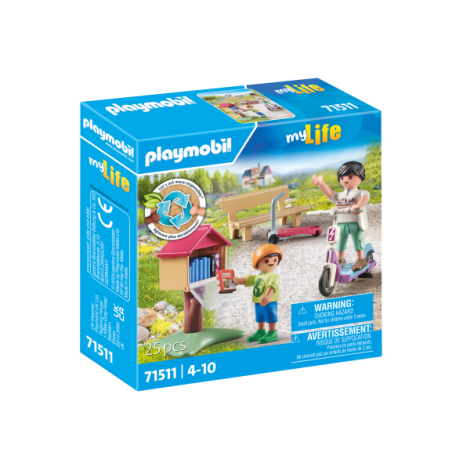 Playmobil Schimb de Cărți - Joc Creativ Citit