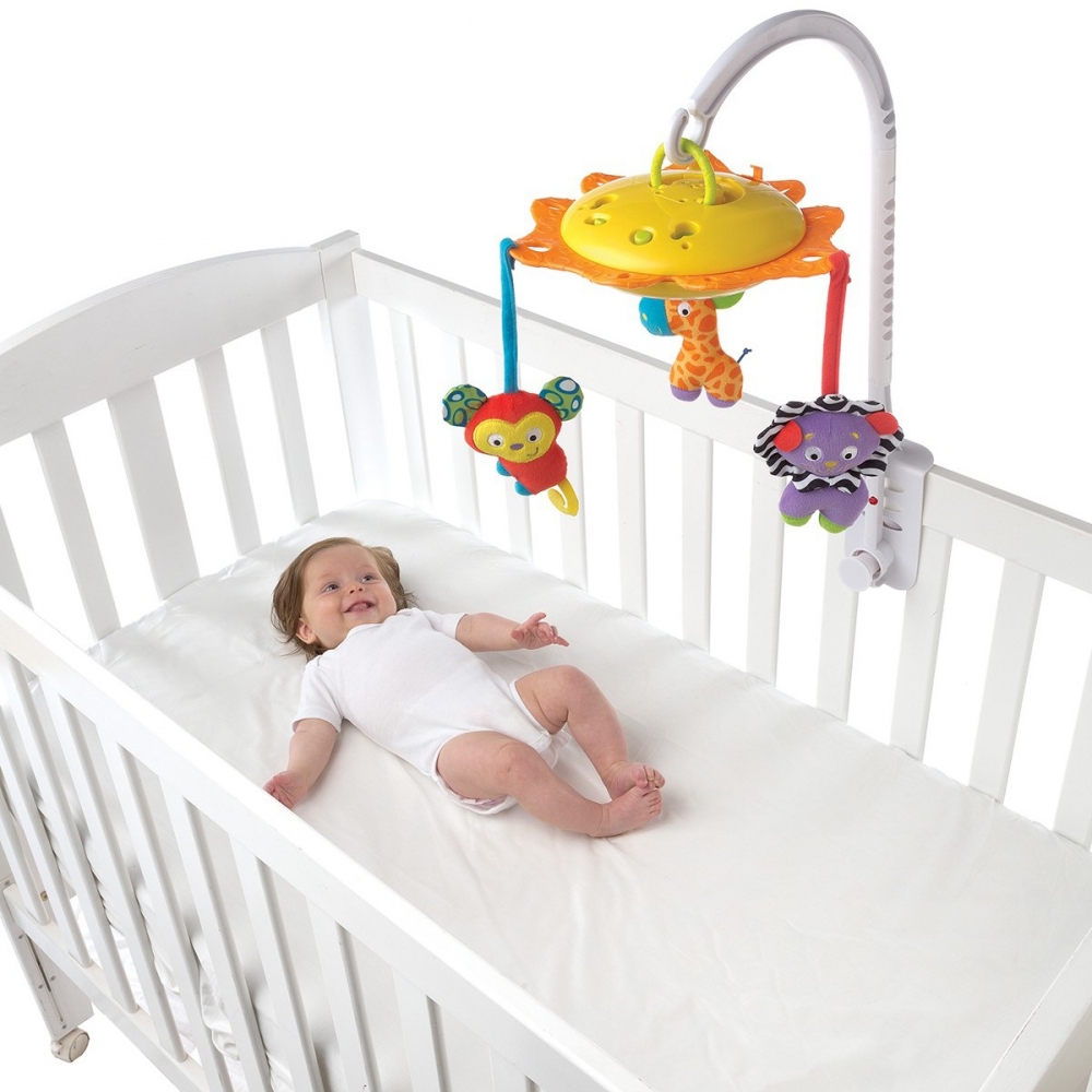 Carusel Muzical Playgro cu Proiector Jungle