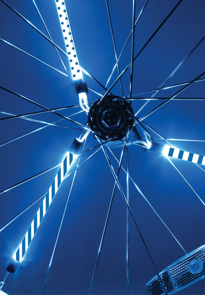 SpinBrightz Albastru - Lumini LED Roti Bicicleta - imagine 3