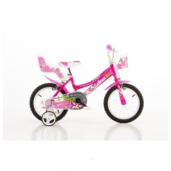 Bicicleta 16 inch Dino Bikes 166RN cu Frâne