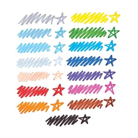 Ooly Rainbow Sparkle 15 Carioci cu Sclipici - imagine 7