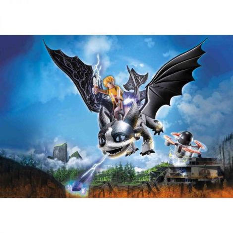 Playmobil Dragons Thunder & Tom - Aventură