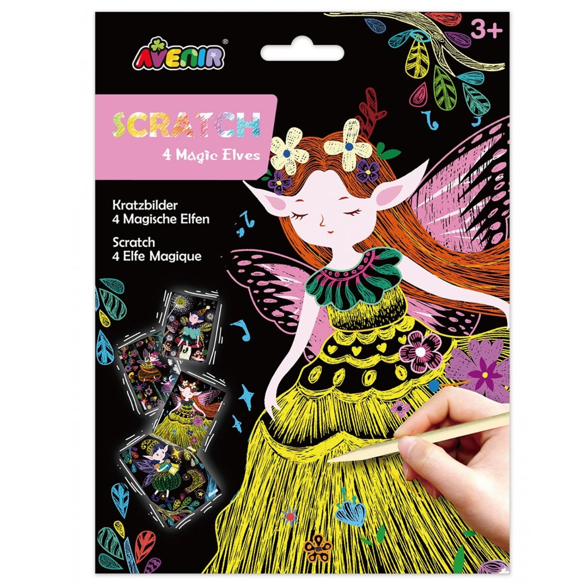 Kit Razuit Elfi Magici Avenir | Joc Creativ