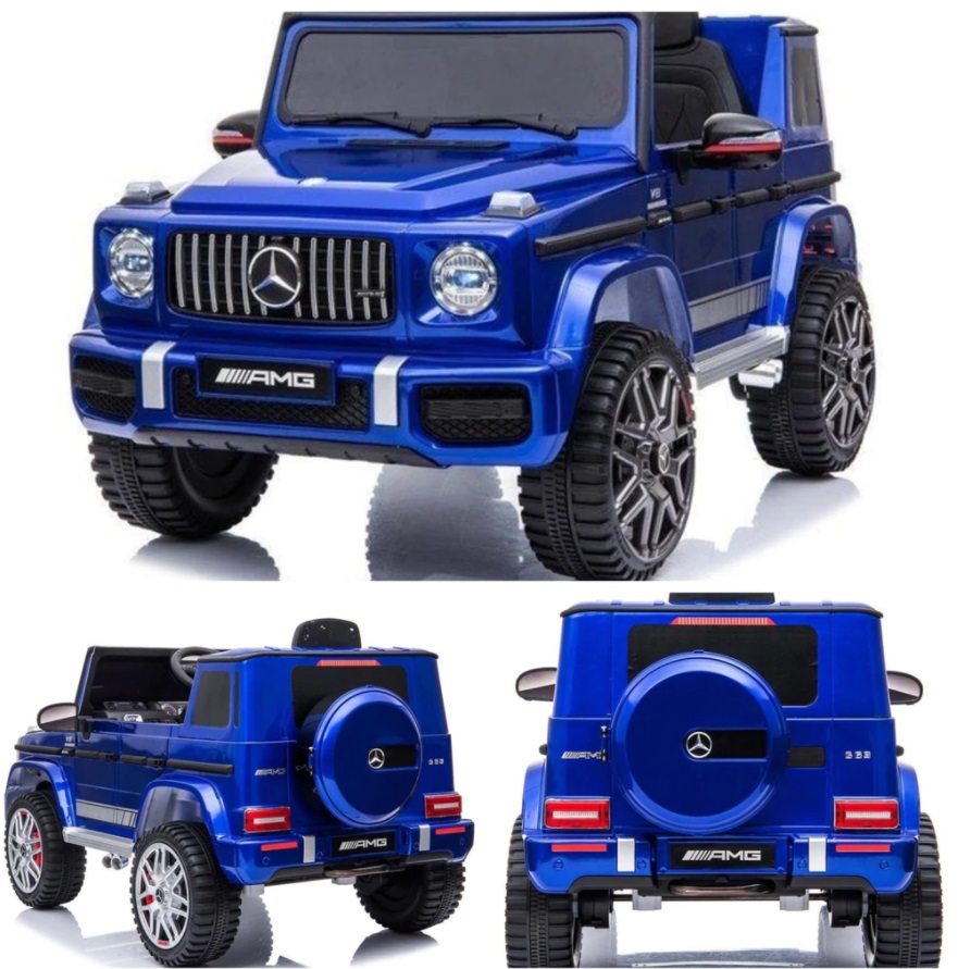 Masinuta Electrica Mercedes G63 AMG, Roti EVA, 70W - imagine 3