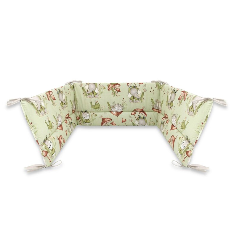 Aparatoare Patut Qmini Frogs, 180x30 cm - imagine 2
