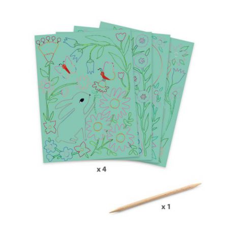 Djeco Joc Razuit Animale Gradina - imagine 2