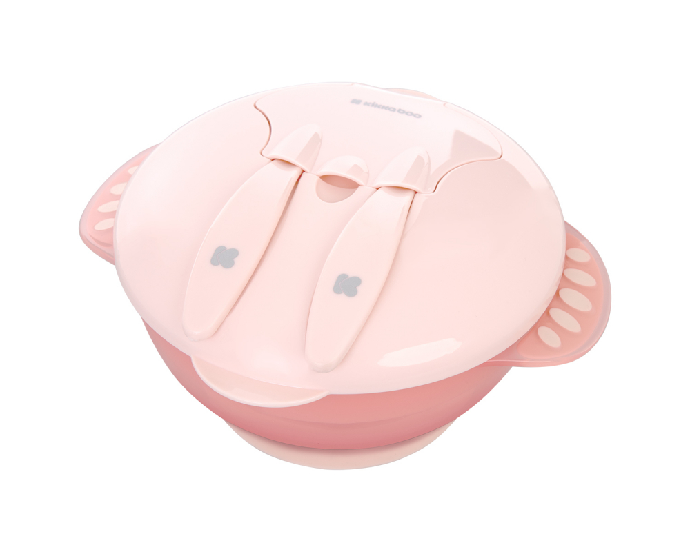 Set Hranire Kikkaboo 4in1 Feed-me-up, Pink - imagine 9
