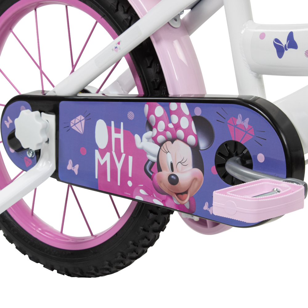 Bicicleta Huffy Minnie 16" cu accesorii incluse - imagine 5