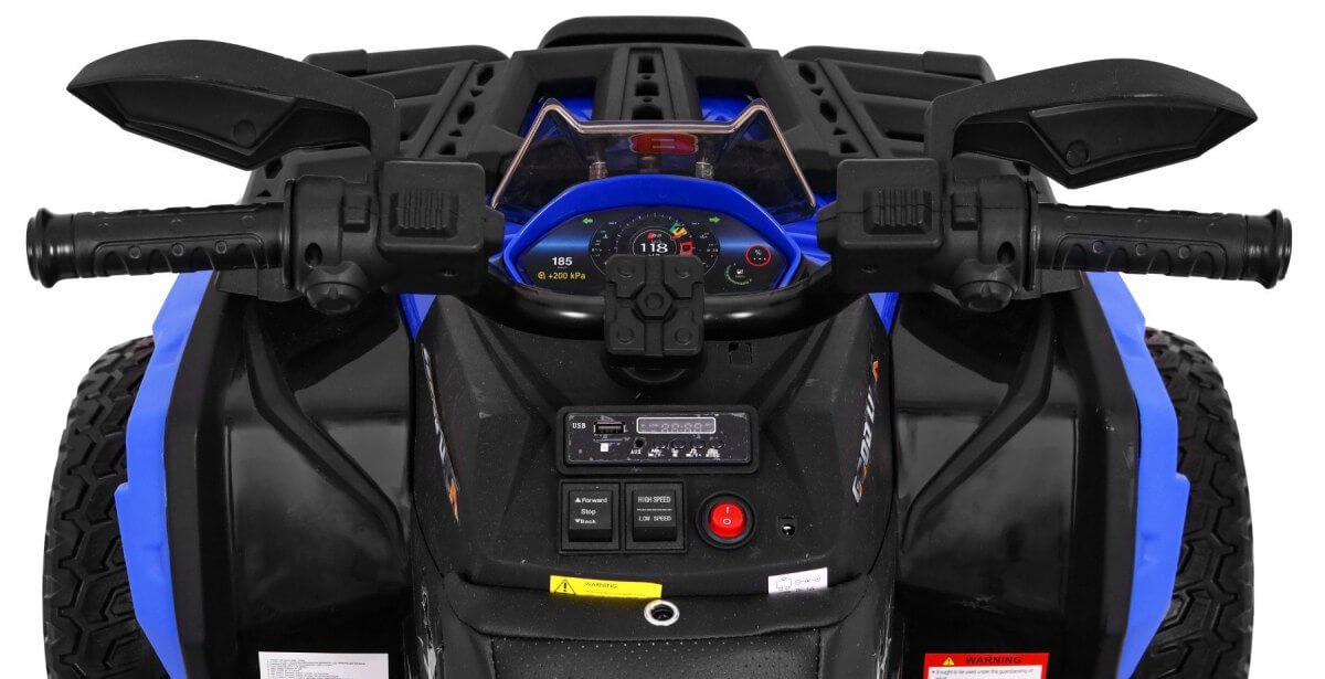 ATV Electric 4x4 12V Copii Albastru | Autokids - imagine 5