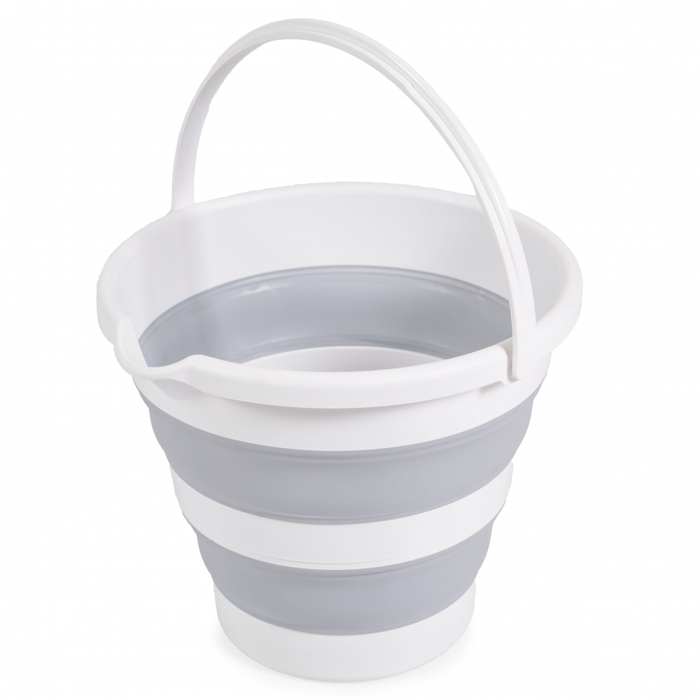 Set Cădiță Pliabilă Cangaroo Hawaii Grey, 4 Piese - imagine 6