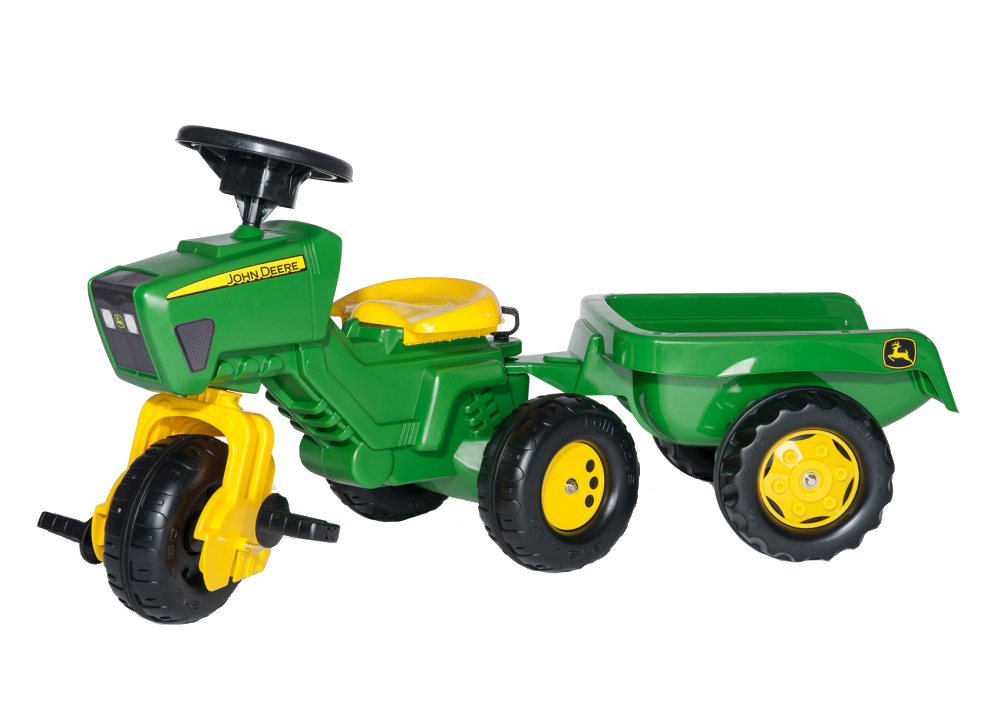 Tractor Rolly Toys John Deere cu Remorcă - imagine 4