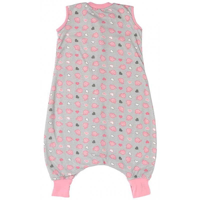 Sac de dormit Slumbersac Pink Elephant, 0.5 Tog