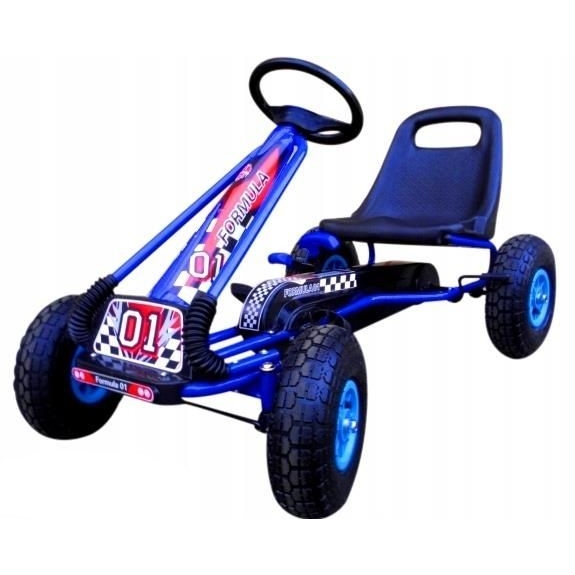 Kart Pedale R-Sport G1 Albastru, 3-7 Ani